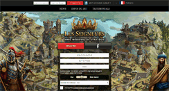 Desktop Screenshot of jeu.lesseigneurs.fr